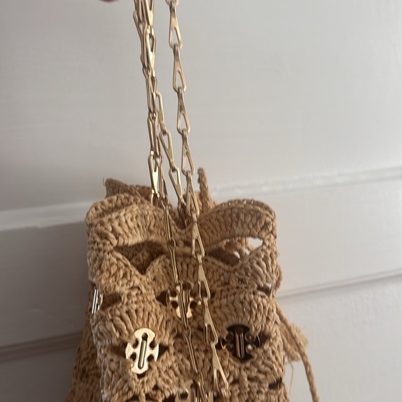 Paco Rabanne Raffia Bucket Bag - Picture 6 of 7